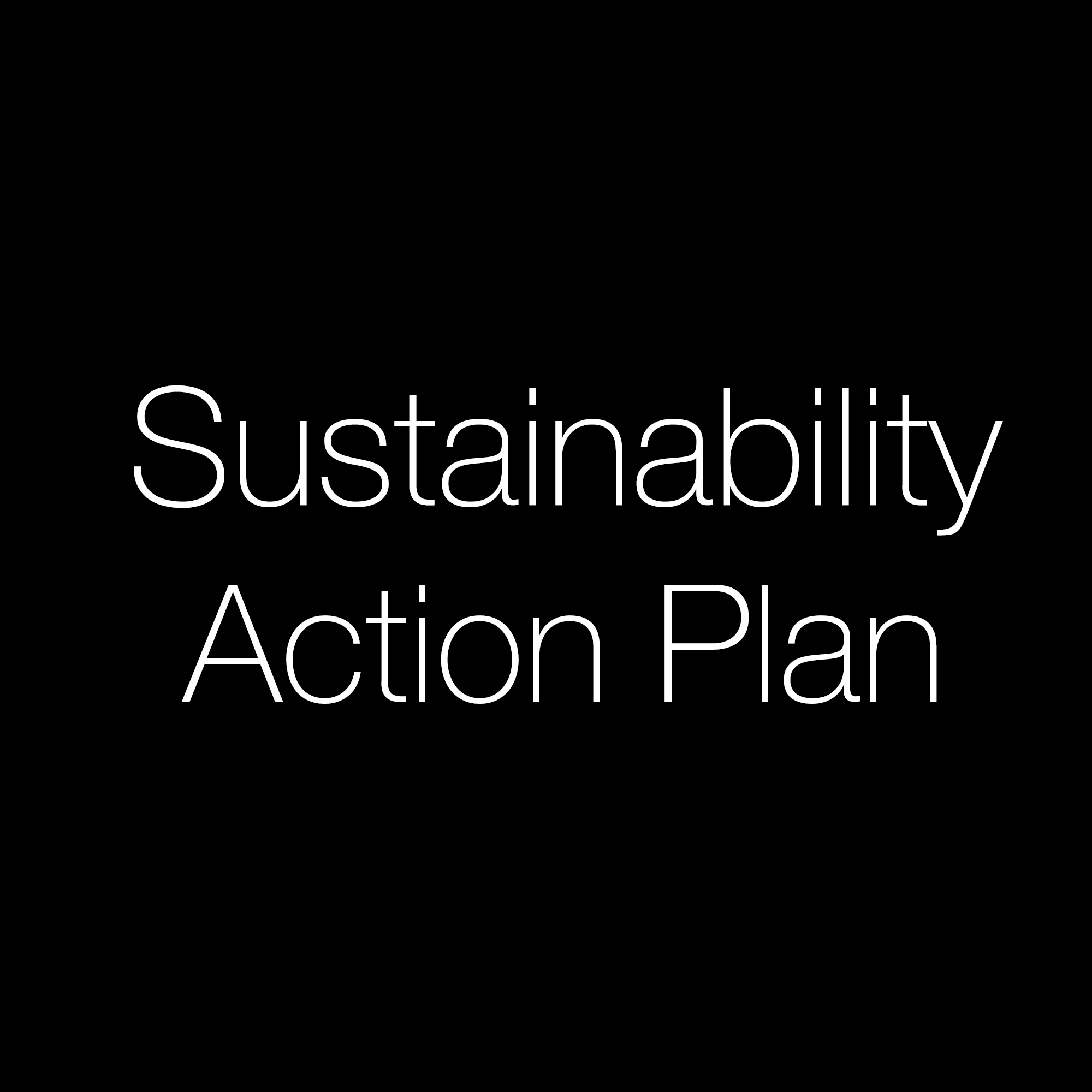 Sustainability Action Plan