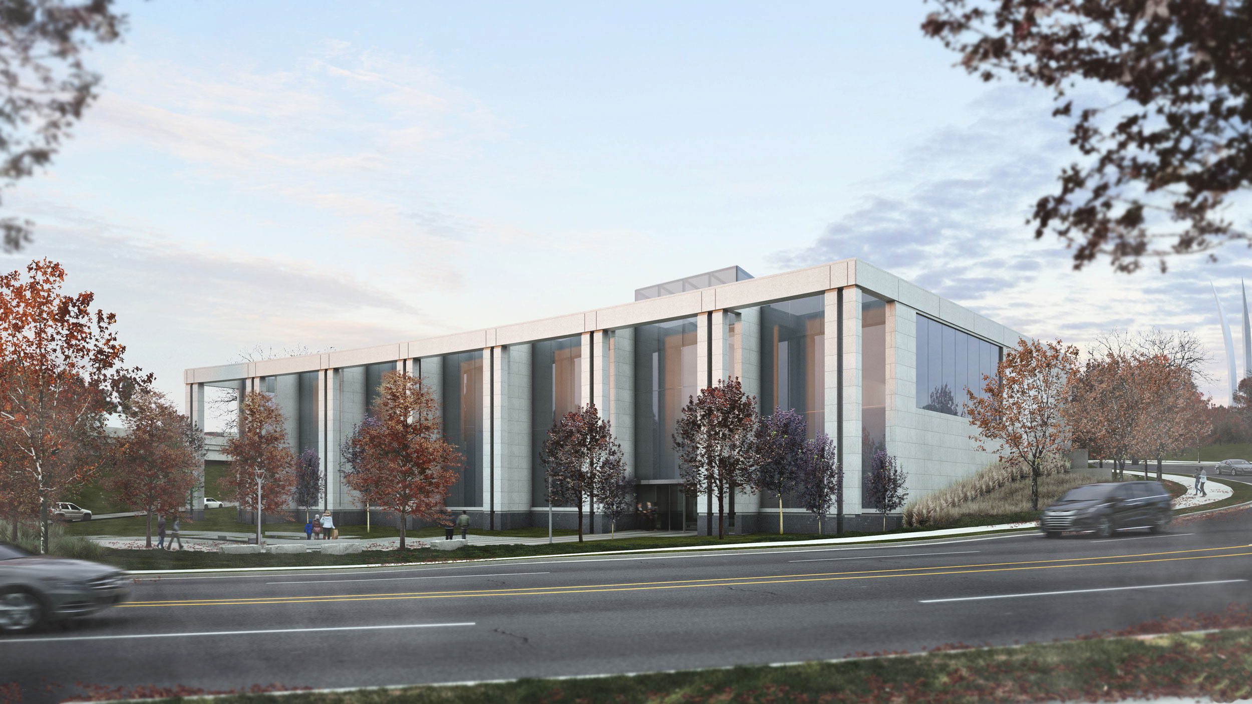 Concept for Visitor Education Center at 9/11 Pentagon Memorial is Approved